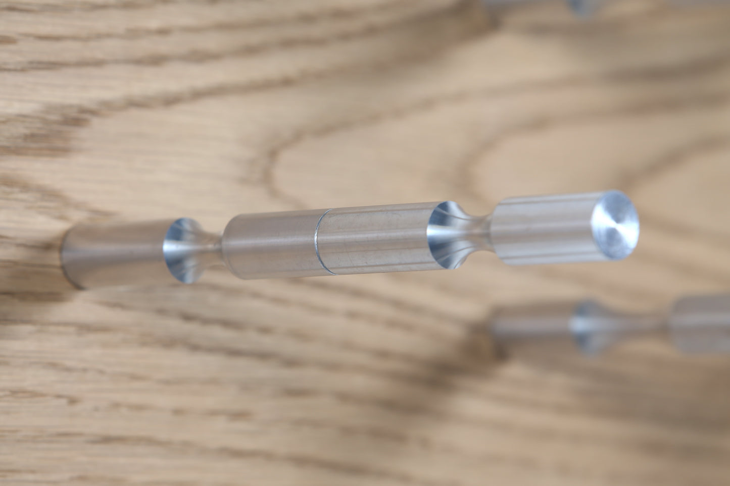 Wine Display Pins Silver | Label Facing Wall Mount Holders