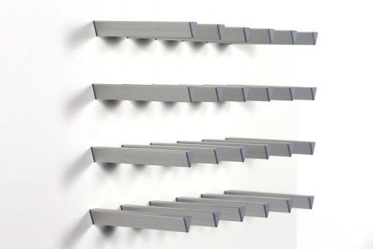 Wine Storage V Pins Silver | Cabinet Mount Display Holders