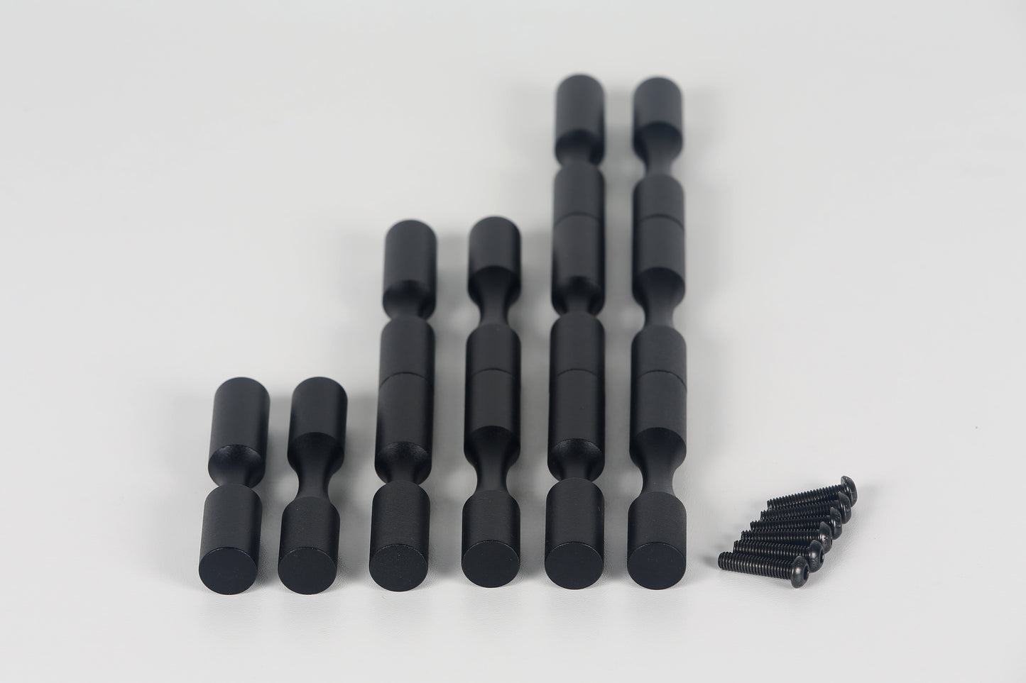 Wine Display Pins Black | Label Facing Wall Mount Holders