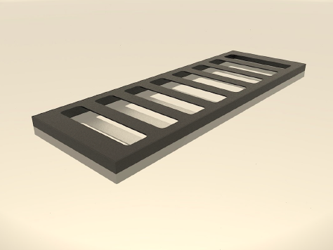 the Wine shelf (cork-facing-shelves)