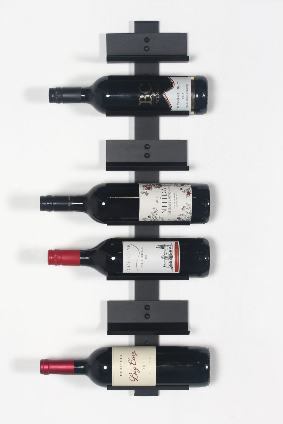 Wall Mounted Wine Rack 7 Bottle Display